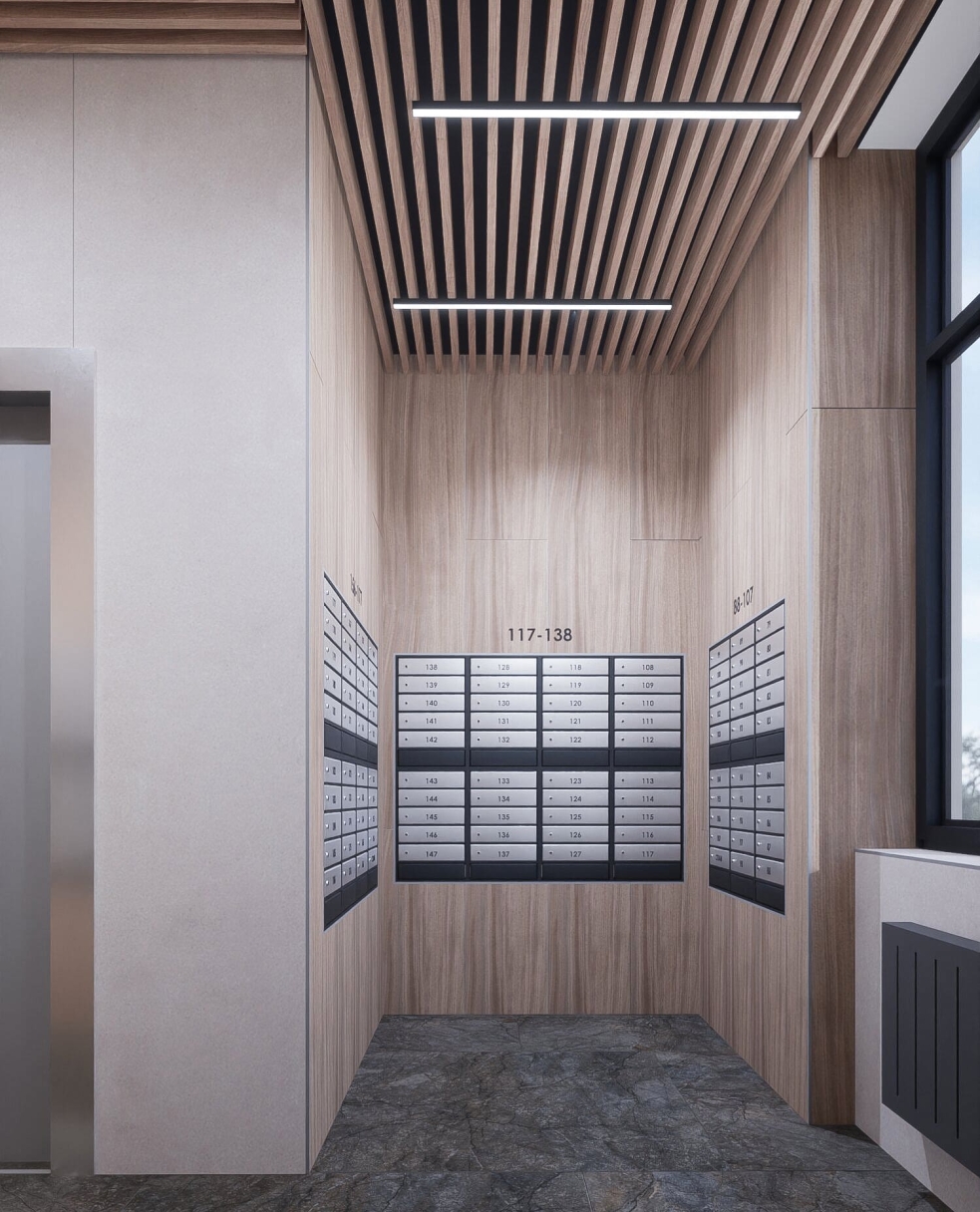 Интерьер подъзда