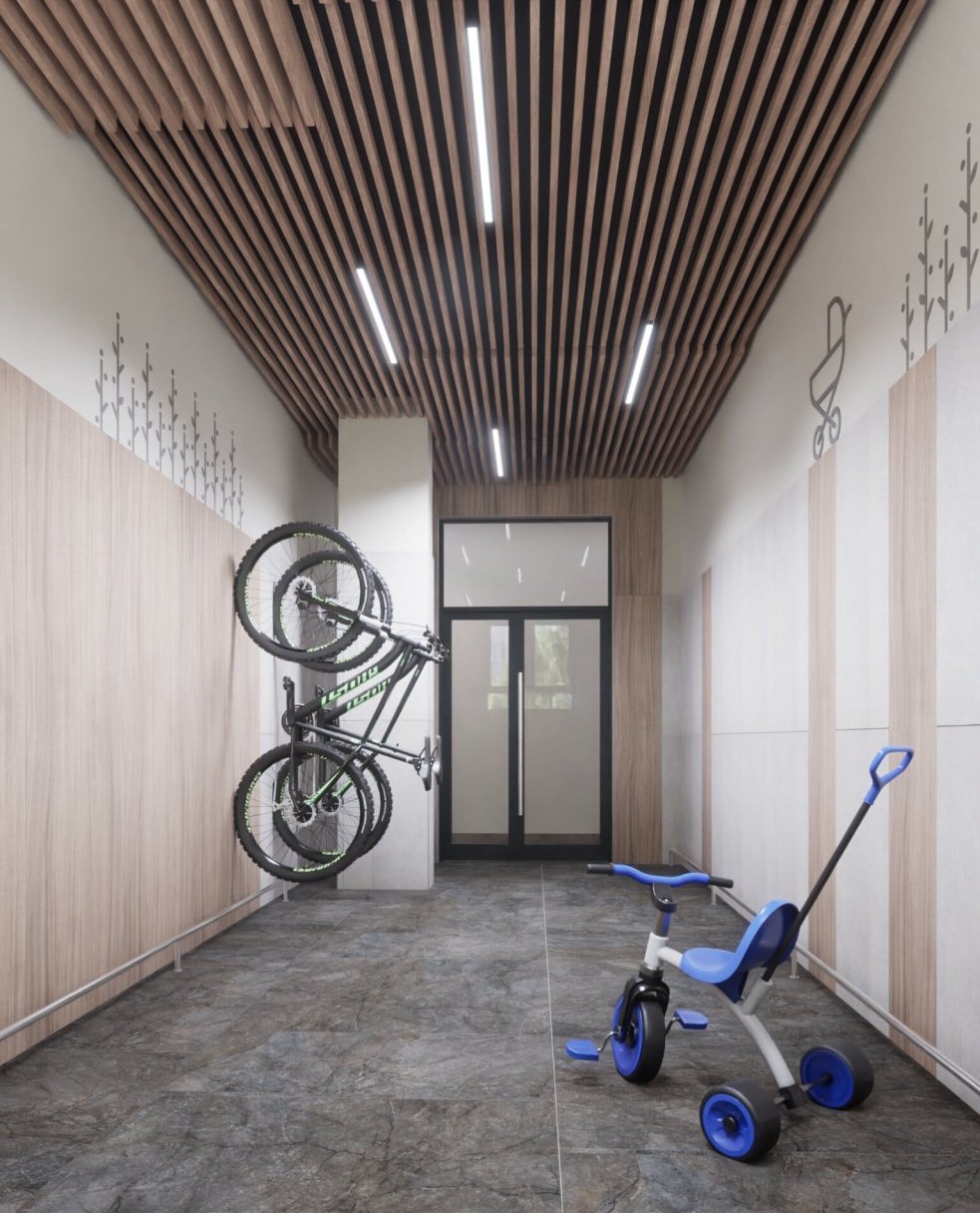 Интерьер подъзда