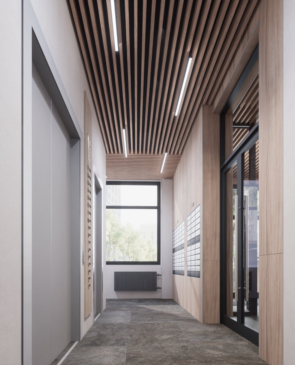 Интерьер подъзда